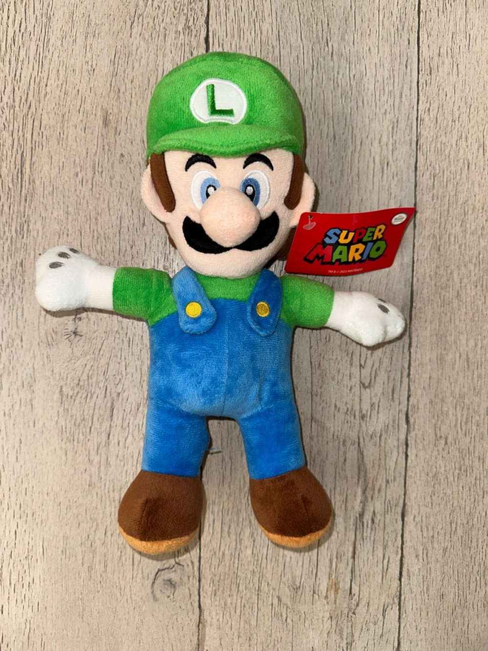 Rare Nintendo Luigi Plush – Arcade Exclusive
